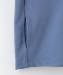 【KAITEKI+】ドライタッチ 吸水 速乾 ストレッチ イージーケア ドライリップル ボタン カーディガン  快適 カイテキ