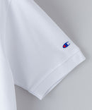 CHAMPION チャンピオン ワンポイント 鹿の子 ポロシャツ  C3-X35 男女兼用 ブランド コットン 綿100％ カジュアル ゴルフ テニス 衣替え 入学 卒業 新生活