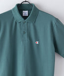 CHAMPION チャンピオン ワンポイント 鹿の子 ポロシャツ  C3-X35 男女兼用 ブランド コットン 綿100％ カジュアル ゴルフ テニス 衣替え 入学 卒業 新生活