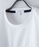 【KAITEKI+】ドライリップル 切り替え Tシャツ ドライタッチ 吸水 速乾 ストレッチ イージーケア ドライリップル