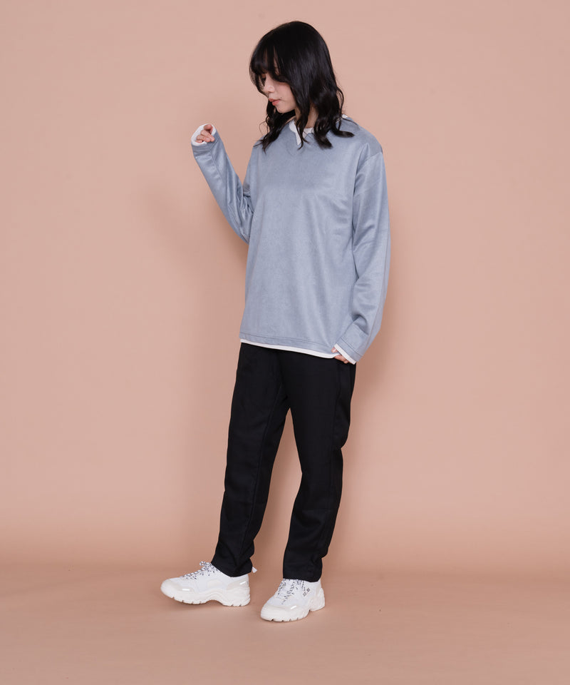 やわらか素材　レーヨン　シェフパンツ