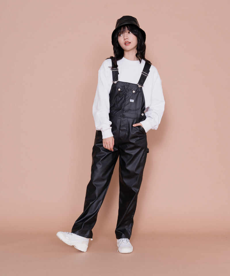レザーライク テーパード オーバーオール TAPERED OVERALL LL1184-201