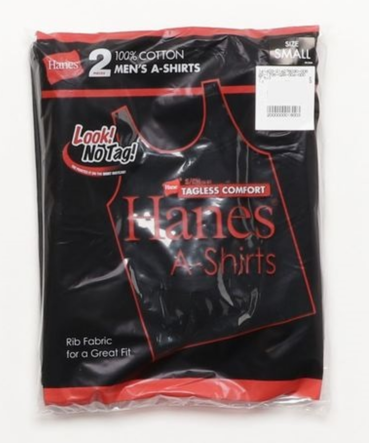赤パック 2枚組 2P タンクトップ Aシャツ HANES 赤パック 2枚組 2P タンクトップ Aシャツ HANES