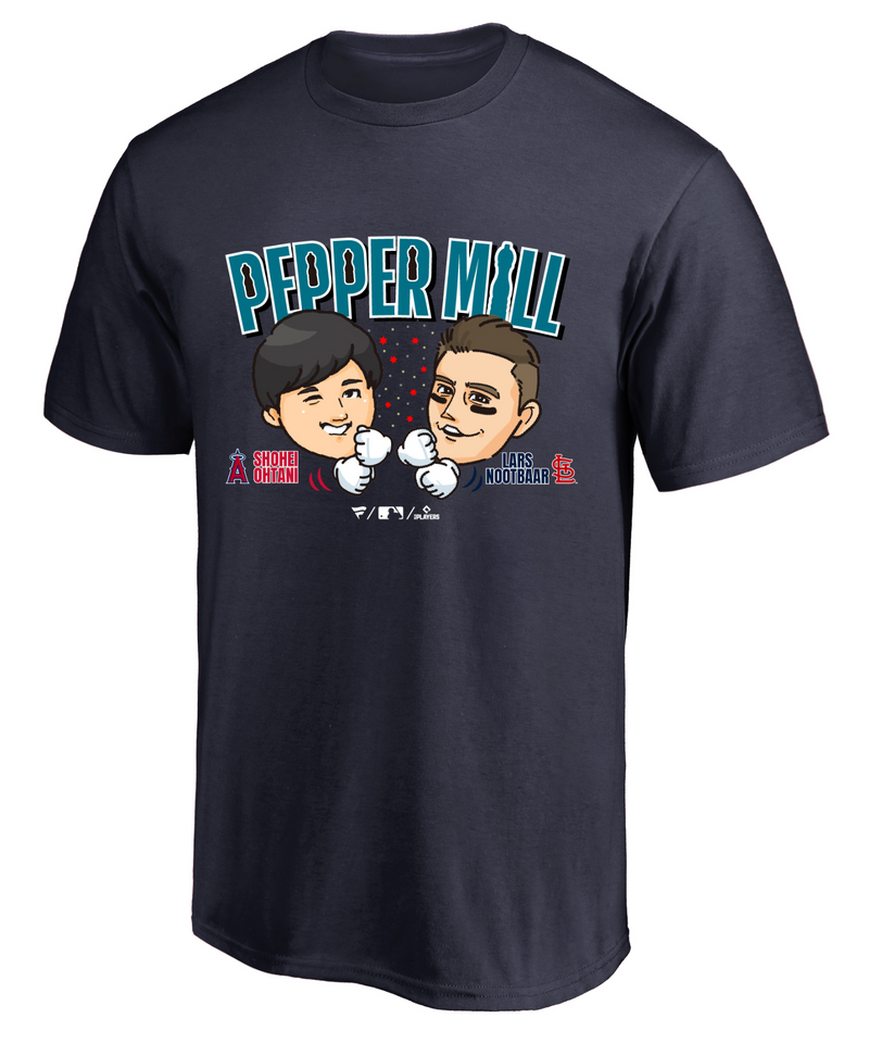 MLB公式　ペッパーミルTシャツ【L】2枚セット　大谷翔平　ヌートバー