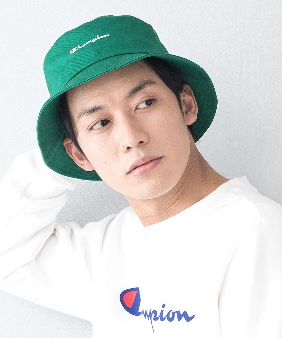 CRAMMY しいちゃんバケットハット Champion（チャンピオン） バケットハット レディース メンズ バケハ