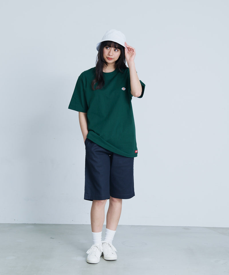 ミニワッペン ワンポイント Tシャツ DICKIES