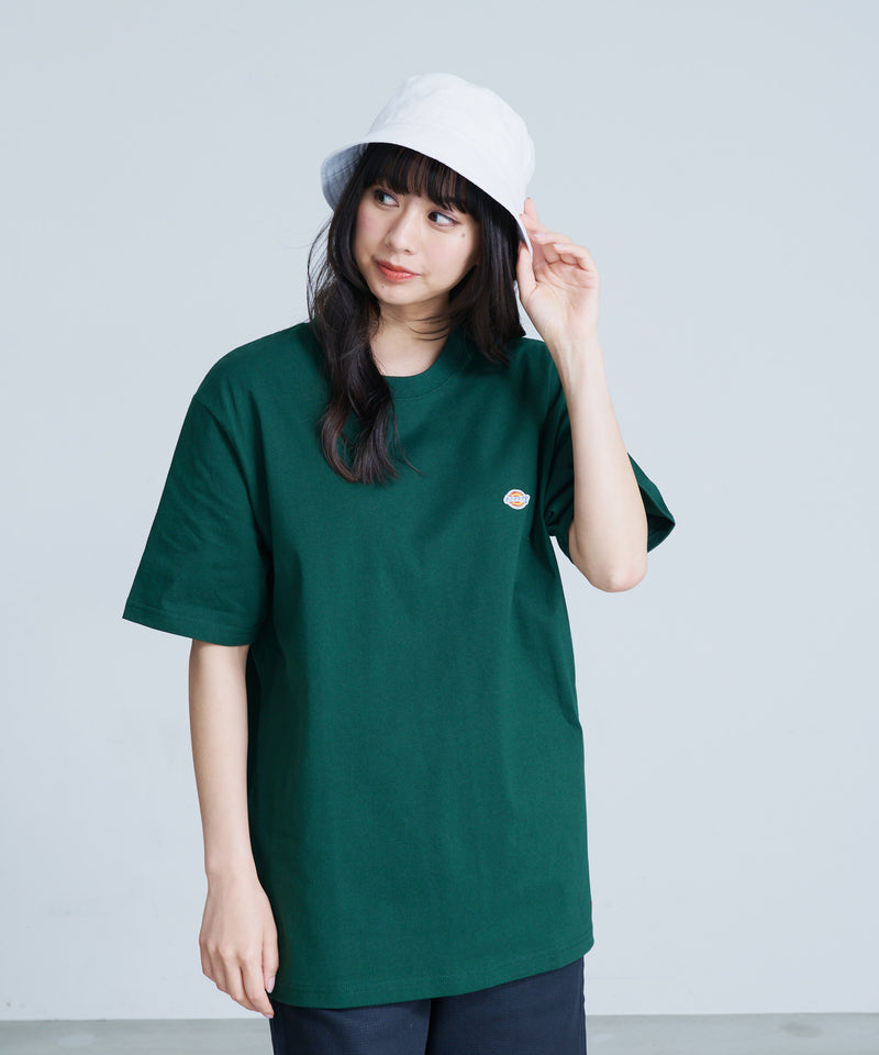 ミニワッペン ワンポイント Tシャツ DICKIES