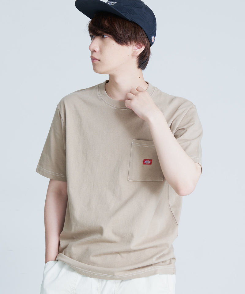 ミニワッペン ワンポイント Tシャツ DICKIES