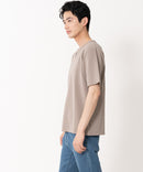 快適ファンクション ストレッチ速乾 イージーケア ドライリップルネックデザインTシャツ