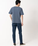 快適ファンクション ストレッチ速乾 イージーケア ドライリップルネックデザインTシャツ